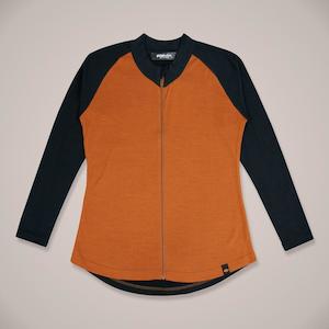 Outlet: Full Zip Long Sleeve Womens Merino