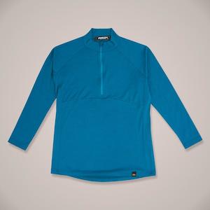 Outlet: 1/4 Zip Long Sleeve Womens Merino
