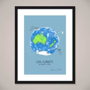 Wall Art: Cool Planets Wall Art