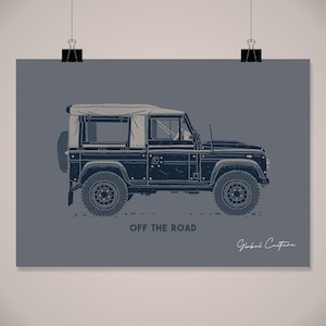 Wall Art: Off the Road Wall Art
