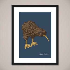 Gift Ideas Kids: Lego Kiwi Wall Art