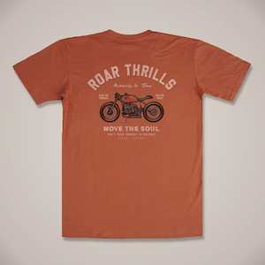 Mens Vintage: Roar Thrills Mens T-Shirt