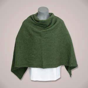 Womens: Possum Merino Wrap Up Cape