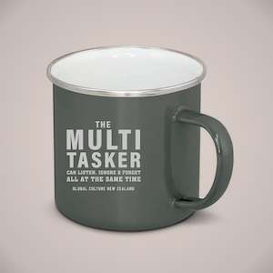 Homewares: Multitasker Enamel Mug