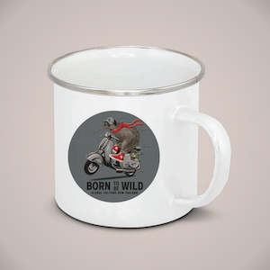 Born  to be Wild II Enamel Mug