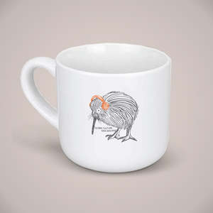 Sketchy Kiwi Brew Coffee Mug