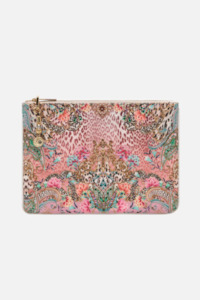Gift Ideas: Camilla Small Canvas Clutch - Queen Atlantis