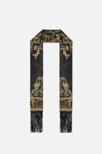 Gift Ideas: Camilla Long Skinny Scarf - The Night Is Noir