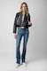 Zadig & Voltaire Bunta Cuir Reversible Leather Jacket - Noir