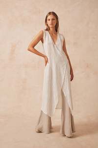 Estilo Emporio: Estilo Emporio Atlas Slip Midi Dress - Stracciate