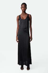 Zadig & Voltaire Rarys Satin Dress - Noir