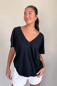 Perfect White Tee ZZ Tee - Black