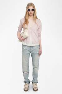 Cashmere: Zadig & Voltaire Manylla Cashmere Cardigan - Bebe
