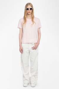 Zadig & Voltaire Marta Strass T-shirt - Candy