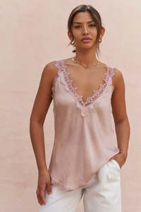 Solange Camisole - Blush - One Size