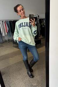 Malibu Beach Mint Sweatshirt