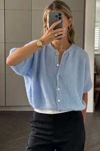 Emme Cardigan - Sky - One Size