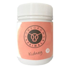 Homegrown Primal Kidney Grass-fed, Grass-finished Bovine Kidney 180 Caps – Glo&hellip;
