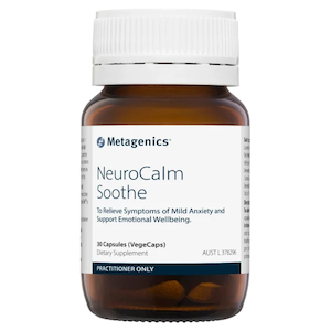 Metagenics NeuroCalm Soothe 30 capsules – Global Health Clinic