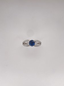 Diamond & Sapphire Ring - Global Diamonds