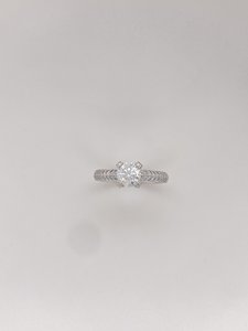 Products: White Gold Diamond Ring - Global Diamonds