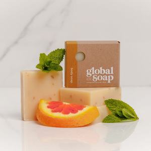 Products: Citrus Mint Body Soap Global Soap NZ Handcrafted Luxury, Everyday