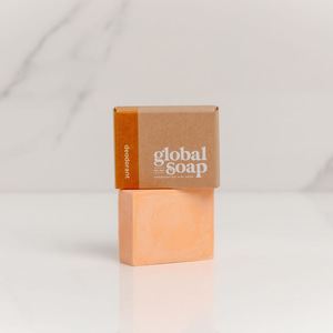Deodorant Bar Citrus Global Soap NZ Natural Handmade
