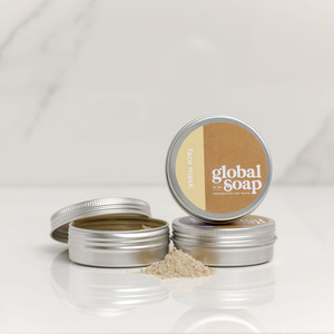 Products: Yellow Clay Face Mask Global Soap NZ Natural Handmade