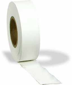 Clearance: White Plastic Style Flagging Tape - CLEARANCE - Clearance, Clinometers, Compasses & Flagging Tape - Global Survey