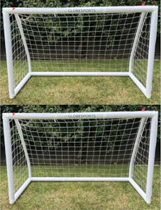 Set of 2 Globesports Football Goals 1.82m x 1.2m