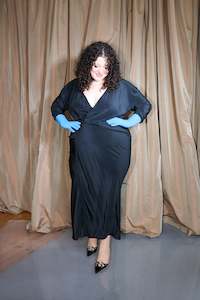 Dresses: Magenta Robe ~ Black