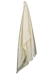Fabric: Custom Fabric ~ Creme Silk Satin Mid-weight
