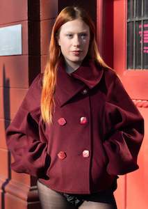 Outerwear: Les Bien Jacket ~ Pinot Noir