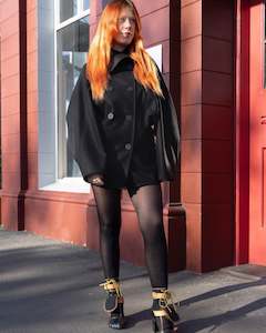 Outerwear: Modern Times Mini ~ Black