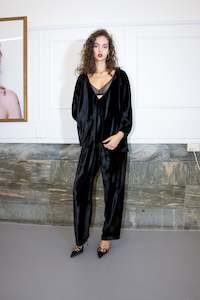 Event Wear: Eastwick Top ~ Black Velvet