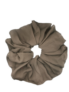 Scrunchie ~ Fawn Silk Chiffon