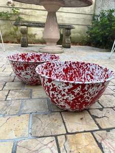 Speckle Enamel bowls