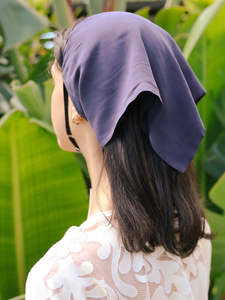 Accessories: Macbeth Scarf ~ Navy Silk