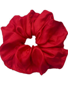 Scrunchie - Matte red