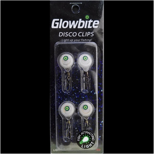 Glowbite Disco Clips – Flash Red/White/Green
