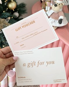 Products: Cosmetic Acupuncture Voucher - GLOWbody