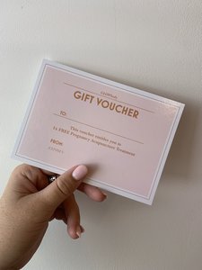 Products: Pregnancy Acupuncture Voucher - GLOWbody