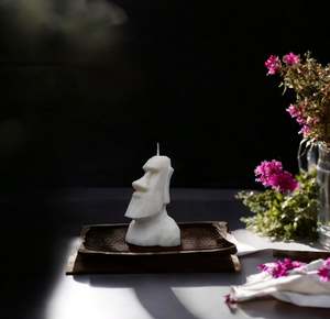 Moai Candle