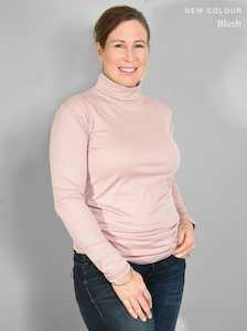 Base Essentials: Merino Long Sleeve Polo Neck