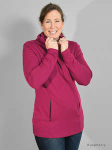 Cardis Hoodies Jerseys: Merino Zip Pocket Fitted Hoodie