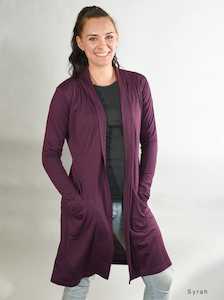 Merino Longline Pocket Cardigan