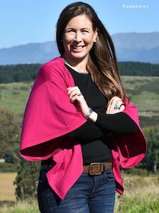 Wraps Ponchos: Merino Flow Shrug