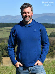 Mens Top 12 Winter Warmth Woolies: Merino Pullover Hoodie