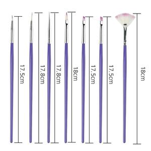 Nail Art Brush Set 7pcs