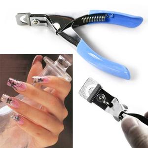 Nail Art: False Nail Clipper Cutter - Stainless Steel Acrylic Gel Nail Tool